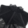 Subblime - 957551 Robe En Cuir Col Dentelle Noir L/Xl